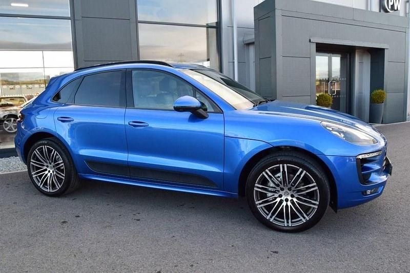 Used Porsche Macan S 2018 Blue SUV