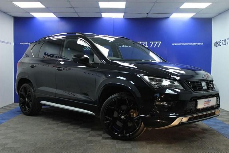 Begagnad Seat Ateca Black Edition 150 HK (110 kW) 2020 Svart SUV