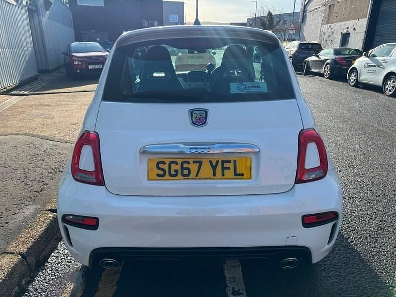 Used Abarth 595 145 HP (106 kW) 2017 White Hatchback