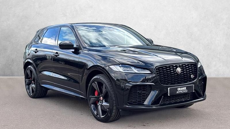 Used Jaguar F-Pace SVR 550 HP (404 kW) 2022 Black SUV