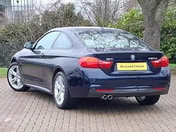 Used BMW 420 M Sport 190 HP (139 kW) 2016 Blue Coupe