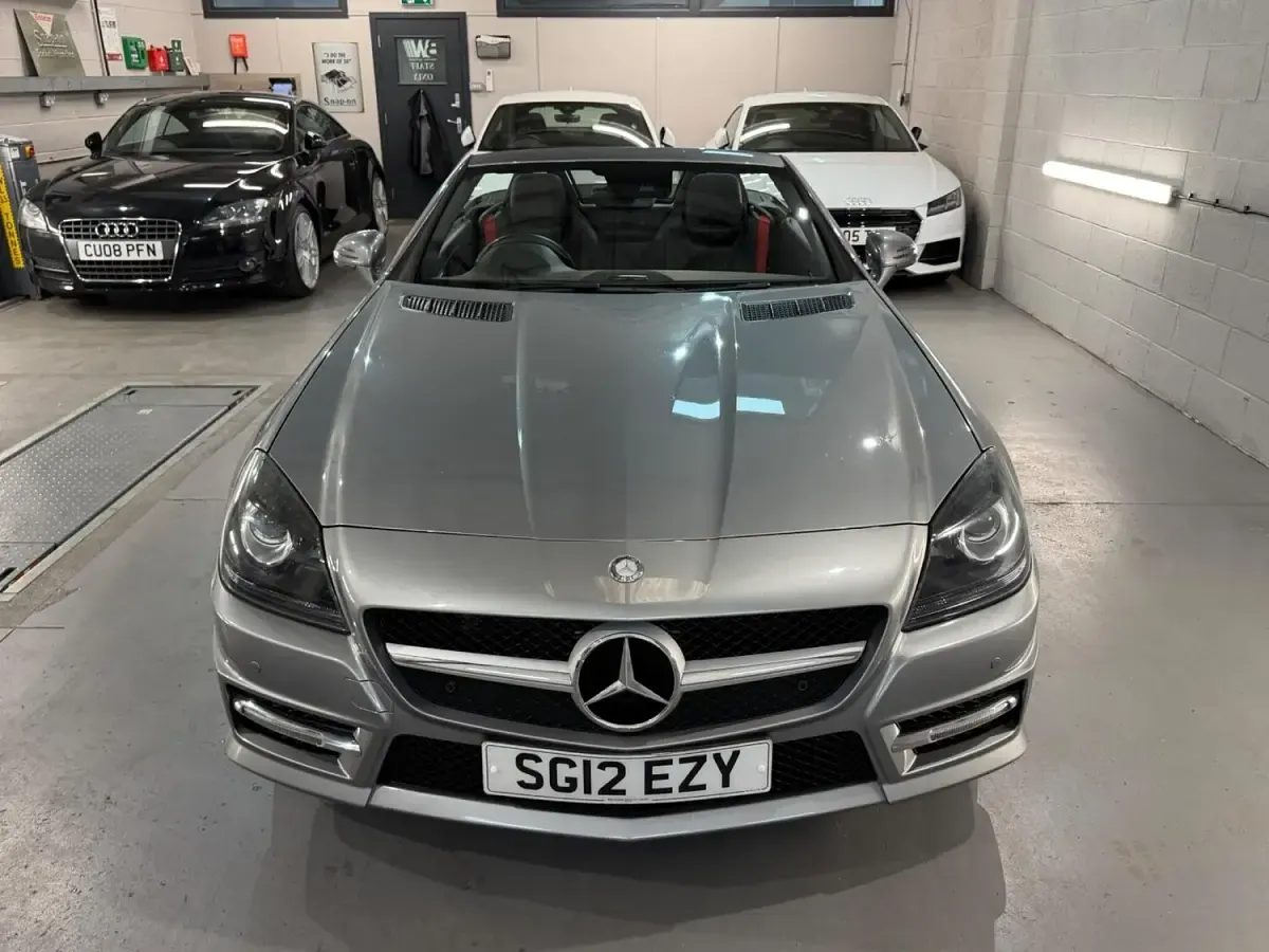 Used Mercedes SLK350 AMG 2012 Silver Cabriolet