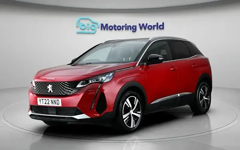 Used Peugeot 3008 GT 131 HP (96 kW) 2022 Red SUV