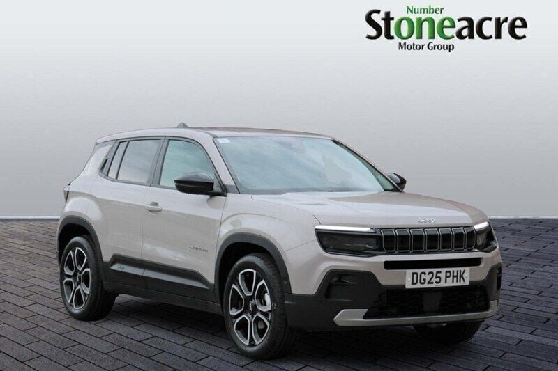 Beige New 2025 Jeep Avenger Summit SUV | £22,495 (Fair price) - Image 1/1
