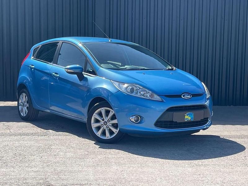 Used Ford Fiesta Zetec 2009 Blue Hatchback