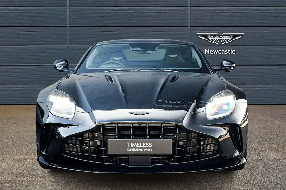 New Aston Martin V8 Vantage 2026 Black Hatchback
