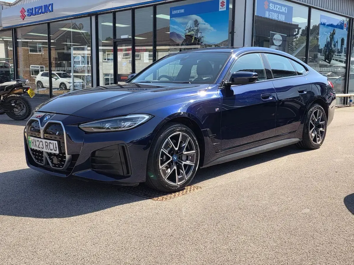 Used BMW i4 M Sport 250 kW (340 HP) 2023 Blue Sedan