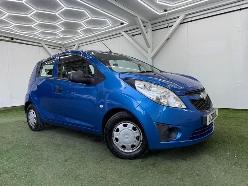 Used Chevrolet Spark 2012 Blue Hatchback