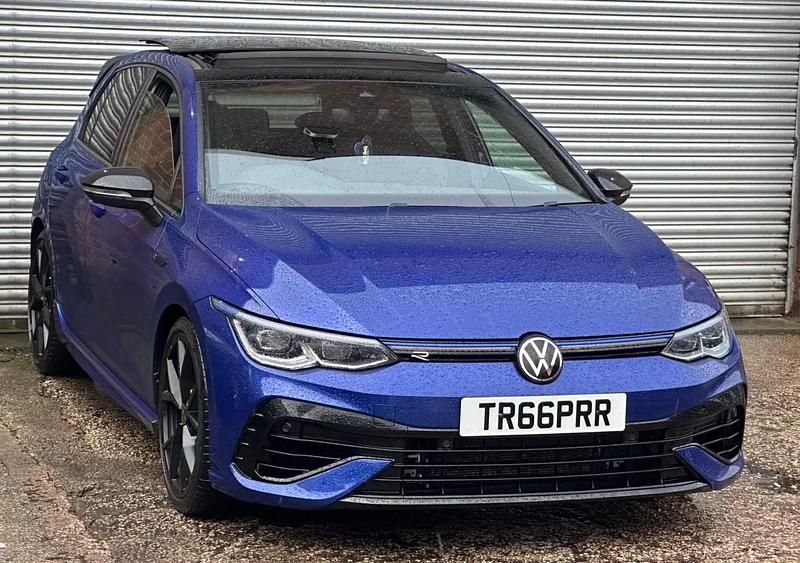 Used VW Golf VII R 2021 Blue Hatchback