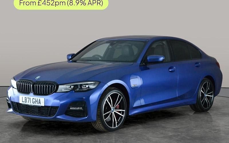 Used BMW 330e M Sport 292 HP (214 kW) 2022 Blue Sedan
