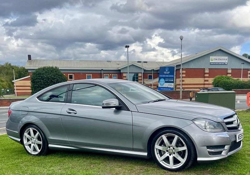 Silver Used 2015 Mercedes C220 Sport Edition Coupe | £5,450 - Image 1/4