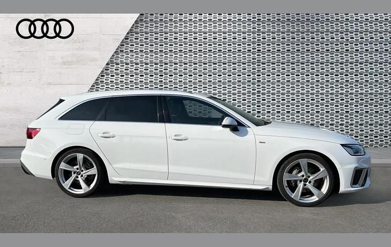 Used Audi A4 S-Line 204 HP (150 kW) 2024 White Estate