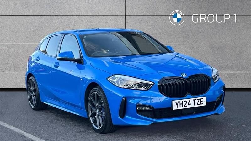 Blue Used 2024 BMW 118 M Sport Hatchback | £22,575 (Fair price) - Image 1/4