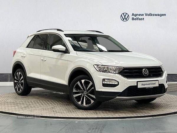 White Used 2021 VW T-Roc United SUV | £15,700 (Fair price) - Image 1/4