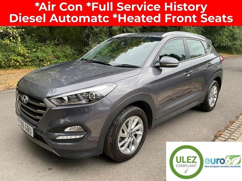 Grey Used 2017 Hyundai Tucson SE SUV | £9,995 (Good price) - Image 1/4