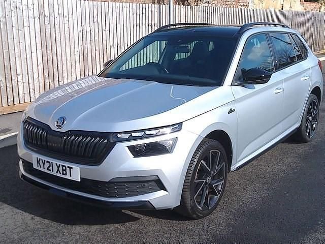 Used Skoda Kamiq Monte Carlo 110 HP (80 kW) 2021 Silver SUV