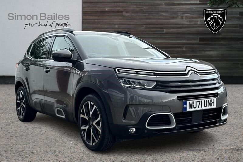 Grey Used 2021 Citroën C5 Aircross PureTech SUV | £18,495 (Fair price) - Image 1/4