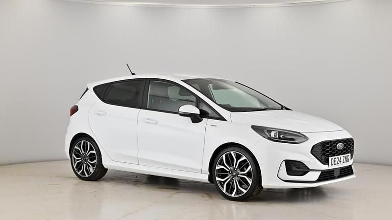 White Used 2024 Ford Fiesta ST-Line X Hatchback | £18,295 (Expensive) - Image 1/4