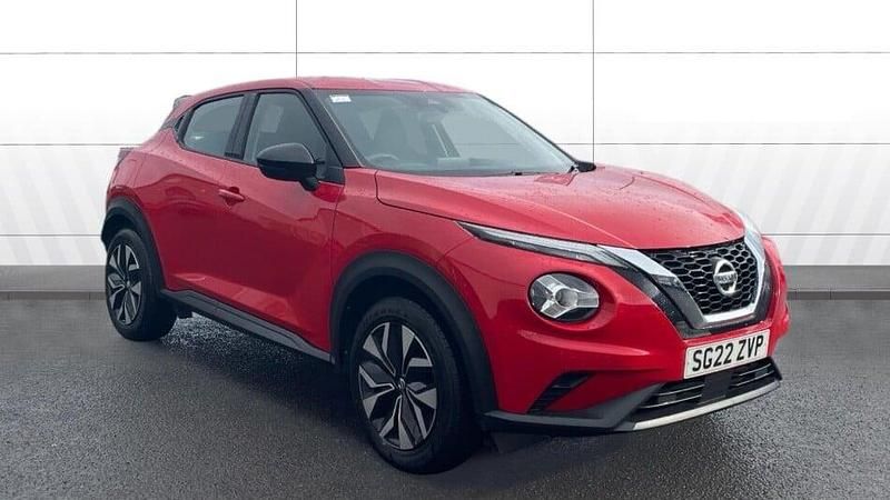 Used Nissan Juke Acenta 114 HP (83 kW) 2022 Red SUV