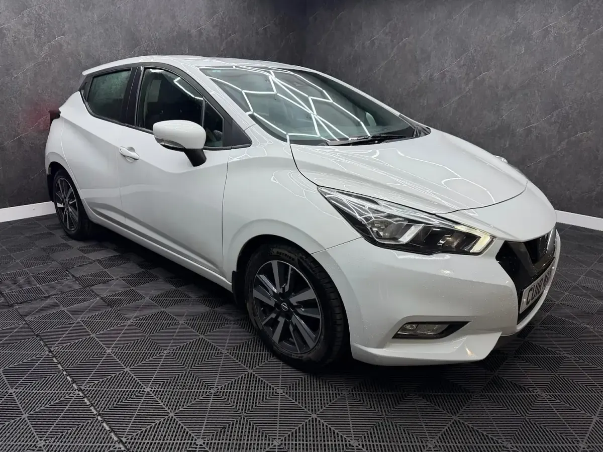 Used Nissan Micra Acenta Limited Edition 90 HP (66 kW) 2018 White Hatchback