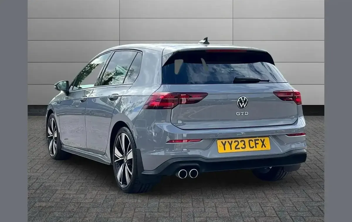 Used VW Golf VIII GTD 196 HP (144 kW) 2023 Grey Hatchback