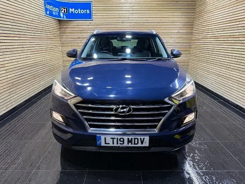 Used Hyundai Tucson Premium 132 HP (97 kW) 2019 Blue SUV