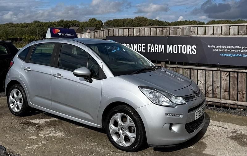 Used Citroën C3 PureTech 82 HP (60 kW) 2016 Silver Hatchback