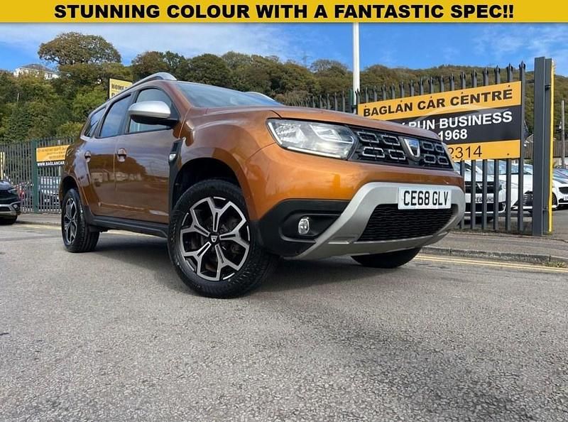 Used Dacia Duster Prestige 115 HP (84 kW) 2018 Orange SUV