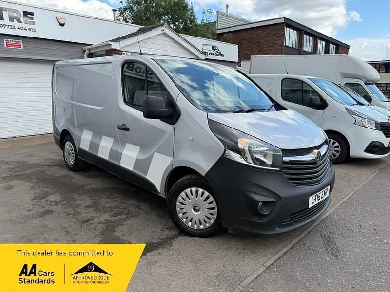 Grey Used 2015 Vauxhall Vivaro Van | £6,490 (Fair price) - Image 1/3