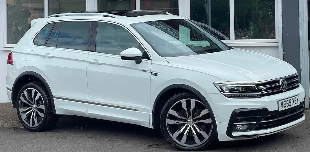 Used VW Tiguan R-line 190 HP (139 kW) 2020 White SUV