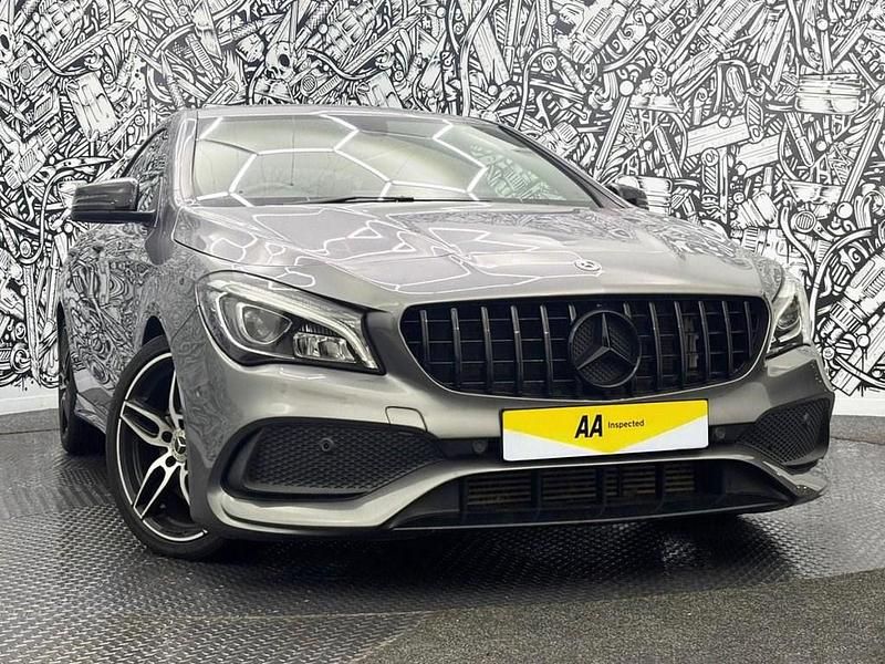 Used Mercedes CLA220 AMG line 177 HP (130 kW) 2018 Grey Sedan