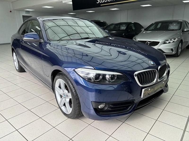 Usado BMW 220 Sport Line 190 CV (139 kW) 2017 Azul Coupe