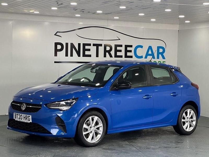 Used Vauxhall Corsa S 102 HP (75 kW) 2020 Blue Hatchback