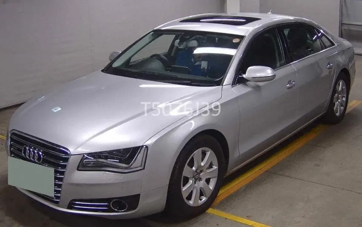 Used Audi A8L 414 HP (304 kW) 2013 Silver Sedan