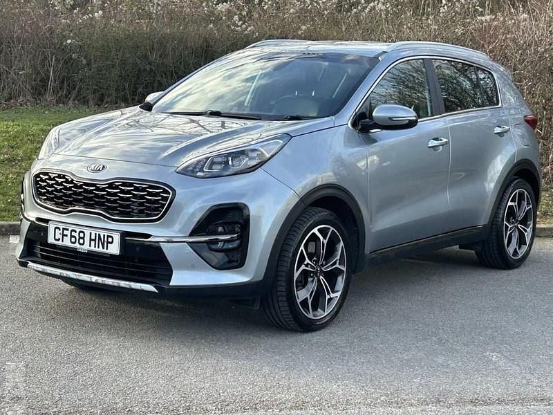 Used Kia Sportage GT-Line 134 HP (98 kW) 2019 Silver SUV