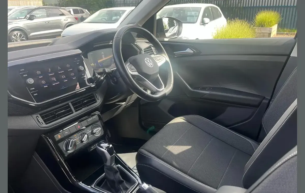 Used VW T-Cross Black Edition 115 HP (84 kW) 2024 Grey SUV