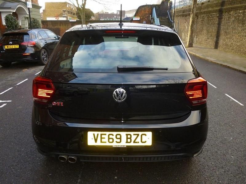 Used VW Polo GTI 200 HP (147 kW) 2019 Black Hatchback