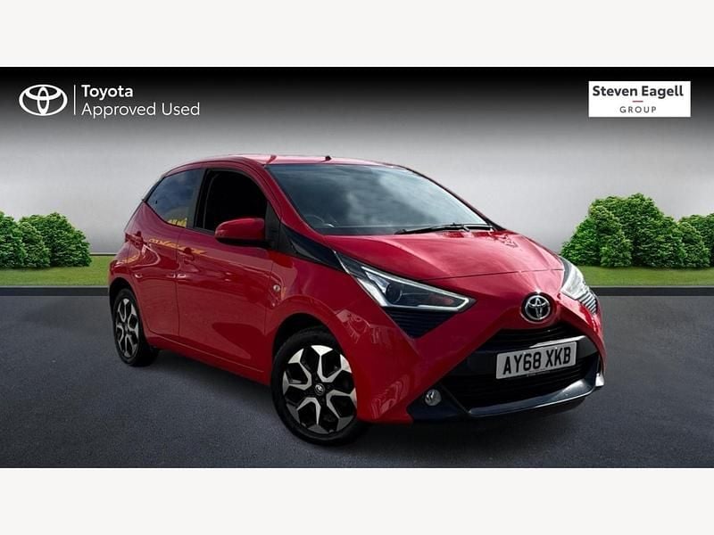 Red Used 2018 Toyota Aygo X-plore Hatchback | £8,237 (A bit pricey) - Image 1/3