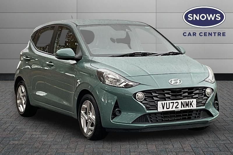 Green Used 2022 Hyundai i10 SE Hatchback | £13,499 (Good price) - Image 1/4
