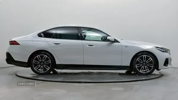 Used BMW i5 M Sport 250 kW (340 HP) 2024 White Sedan