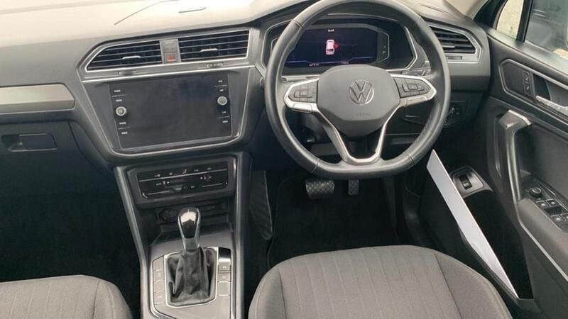 Black Used 2022 VW Tiguan Allspace S SUV | £24,152 (Super price) - Image 1/4