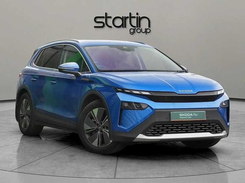 Race blue metallic Used 2025 Skoda Elroq SUV | £30,450 (Good price) - Image 1/4