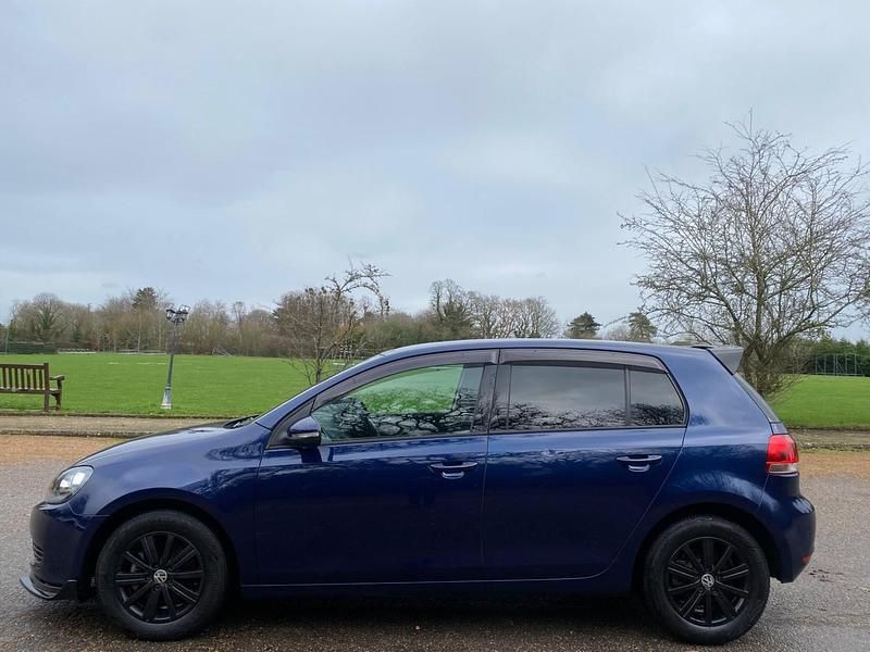 Used VW Golf VII S 2012 Blue Hatchback