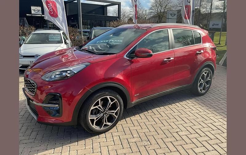 Usado Kia Sportage GT-Line 174 HP (127 kW) 2021 Vermelho SUV