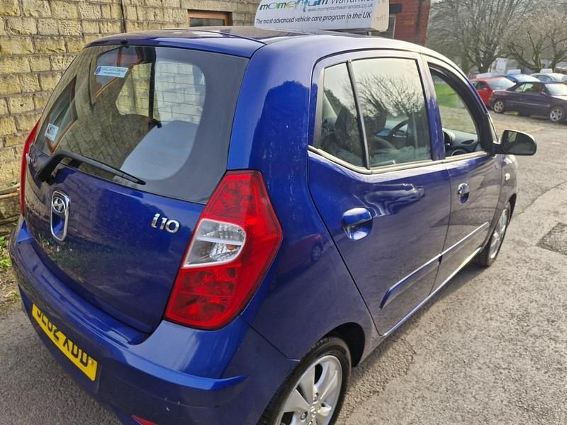 Used Hyundai i10 Active 85 HP (62 kW) 2012 Blue Hatchback