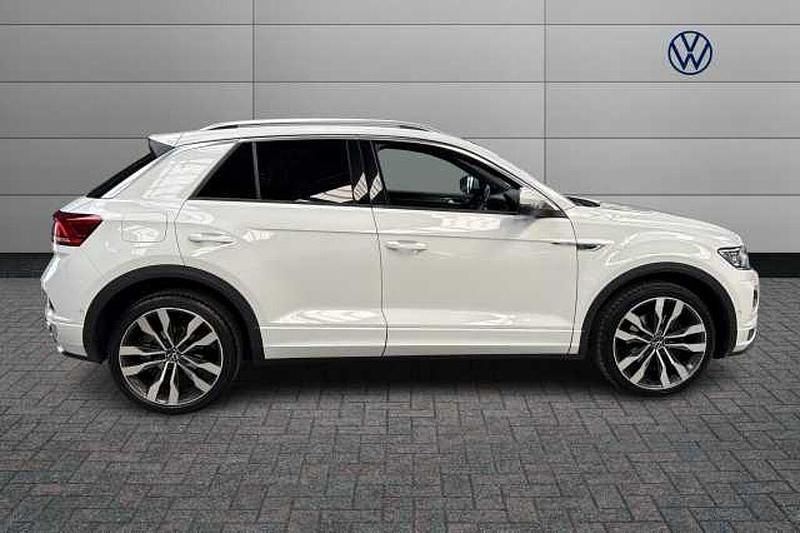 Used VW T-Roc R-line 150 HP (110 kW) 2021 White SUV