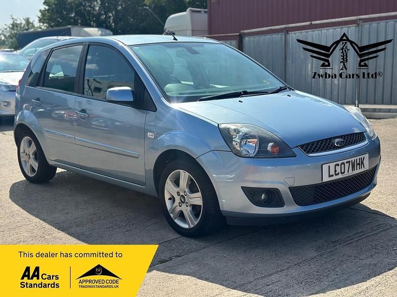 Blue Used 2007 Ford Fiesta Zetec Hatchback | £2,295 (A bit pricey) - Image 1/4