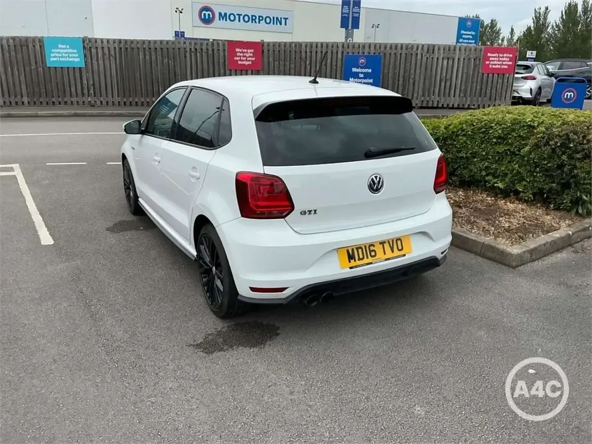 Used VW Polo GTI 2016 White Hatchback