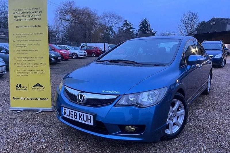 Blue Used 2009 Honda Civic ES Sedan | £3,499 (Fair price) - Image 1/1