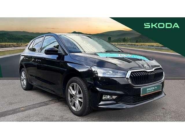 Black Used 2024 Skoda Fabia SE L Hatchback | £17,366 (Fair price) - Image 1/4